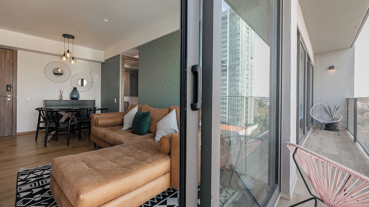 Photo of Patio Balcony in Hipodromo Condesa