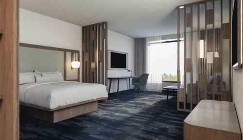 Suite, 1 King Bed with Sofa bed, Kitchenette