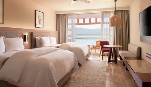 Junior Suite, 2 Double Beds, Ocean View