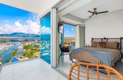 Isla Iguana Condo | Nautico Condo # 9C | Scenic Puerto Vallarta condo with rooftop pool access