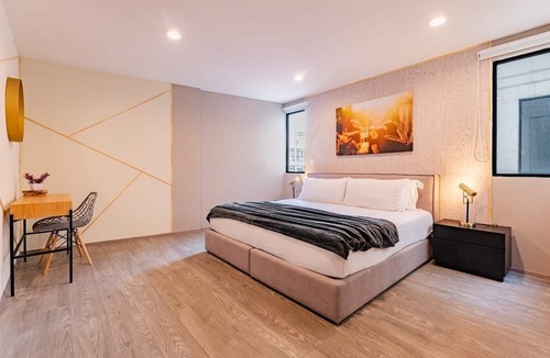Roma Sur Apartment | VH | Near Hospital XXI 2 BR wifi and balcony | 342