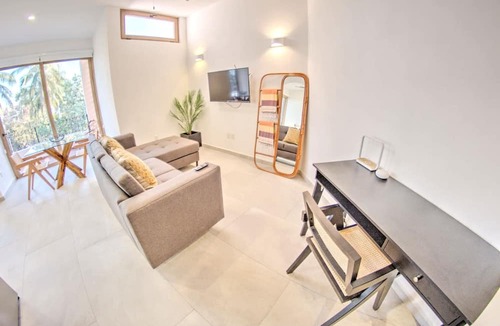 Bucerias Apartment | Oceanview Studio 3.5 Blocks to Beach