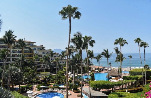 Marina Vallarta Apartment | Comfortable Studio with balcony inside Velas Vallarta resort