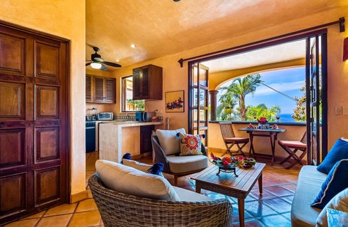 Amapas Apartment | Private, Beach Access, Ocean View, Walkable to Town, Daily Maid Service, WiFi!