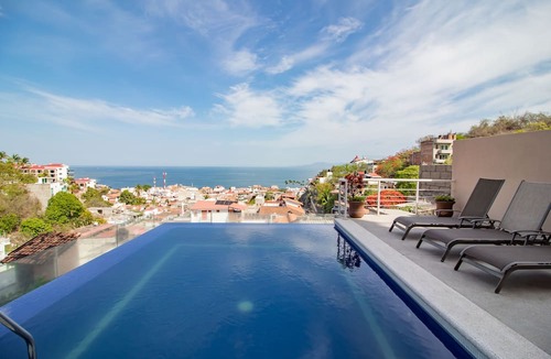 Downtown Puerto Vallarta Apartment | Ocean view from centro hills