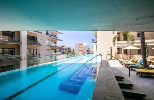 Emiliano Zapata Condo | Modern Mexican 1BR | 2 Pool, Gym & Balcony