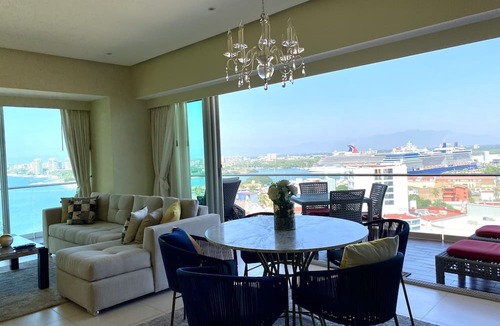North Hotel Zone Apartment | Condominium with the best amenities in Icon Puerto Vallarta in front of the sea