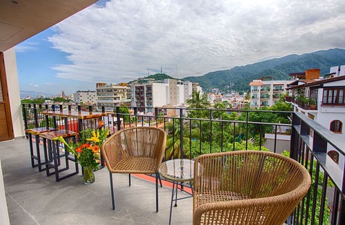 Emiliano Zapata Condo | 1BR/2BA Mountain-View Condo @ Oceana | Rooftop Pool, Gym | Romantic Zone