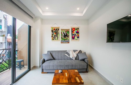 Colonia 5 de Diciembre Condo | Modern 1BR | Walk to Beach & Boardwalk