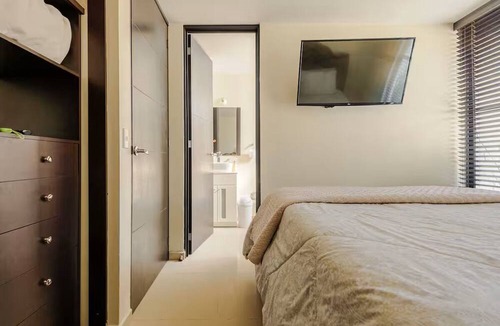 Santa Ursula Coapa Apartment | Dept. Furnished Minimalist in 4FloorWithoutElevator by GrupoGailla CDMX-PrivaliaSur