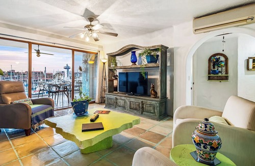 Marina Vallarta Apartment | Spacious 2-bedroom apartment with AC, WiFi in Marina Vallarta.