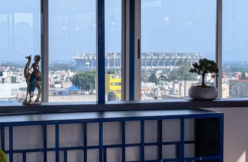 Coyoacan Apartment | Habitación individual con baño privado a 3 Min del Estadio Azteca-Banorte y muy cerca de zona de hospitales