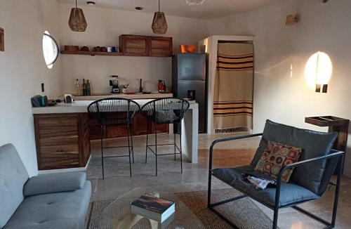 Barra de Colotepec Apartment | Loft with private pool 5 min walk to the beach
