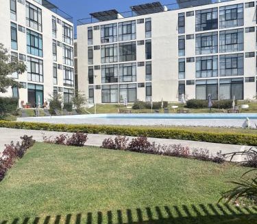 Chantepec Apartment | Gran departamento con alberca, terraza y vista a lago en Lago Luna - 5 minutos de Chante Spa
