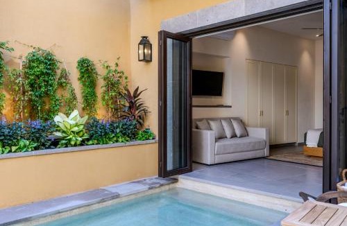 Zona Centro Villa | Casa La Purísima, Designer Retreat in Centro with Heated Pool & City Views