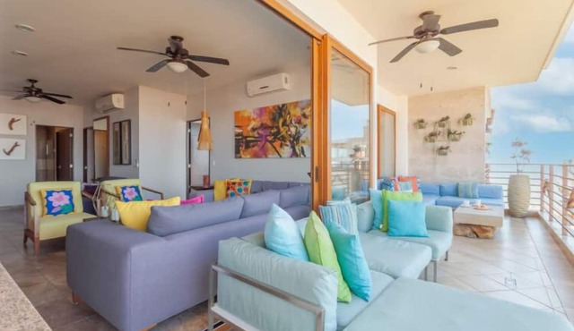 Residences by Pinnacle Unit 501 3BD Condo for rent in Old Town, Puerto vallarta