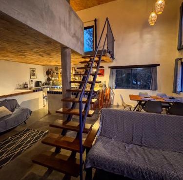 Loft mirador de montaña, vista panorámica, Chimenea