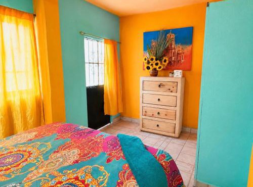 Frida Inspired Oceanview Old Town, Centro Vallarta Heritage House
