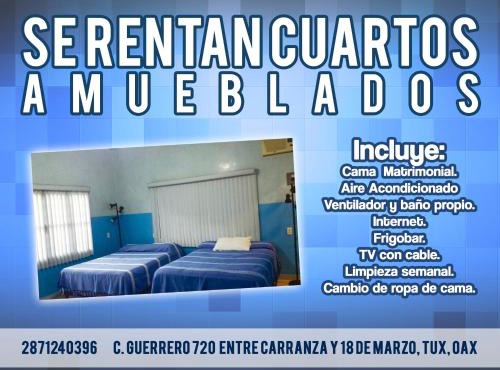 Amplias Y Confortables Habitaciones Amuebladas